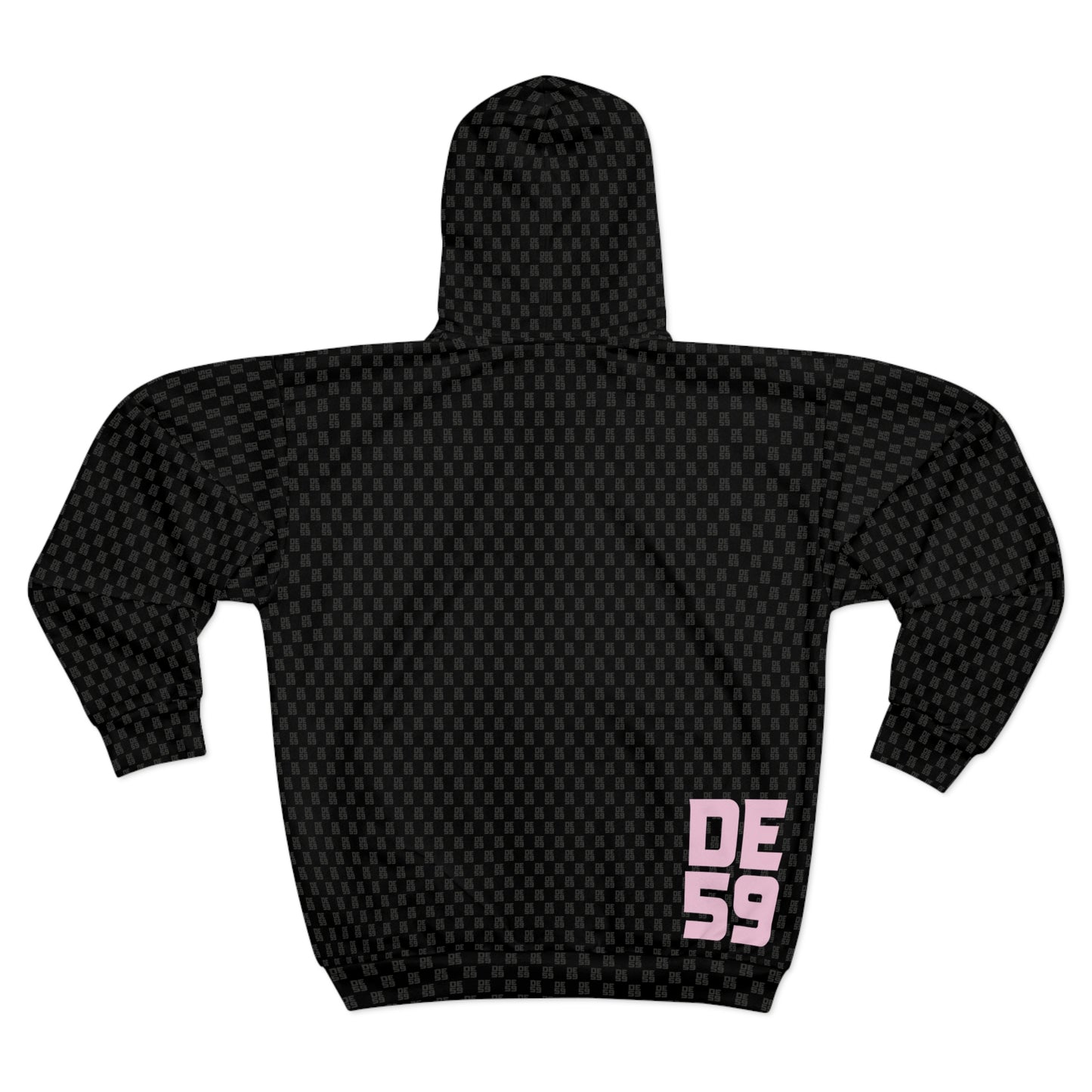 CHECKER STACKED HOODIE