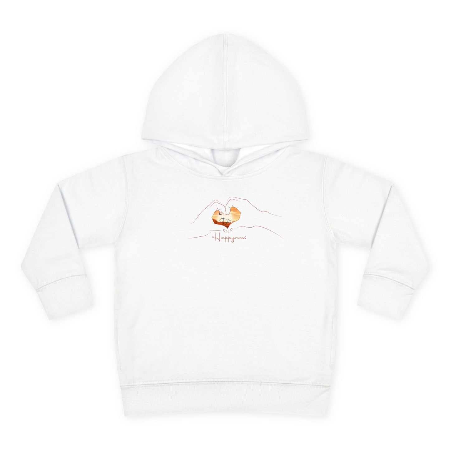 Toddler Fleece Hoodie - Cozy Mountain Adventure Design