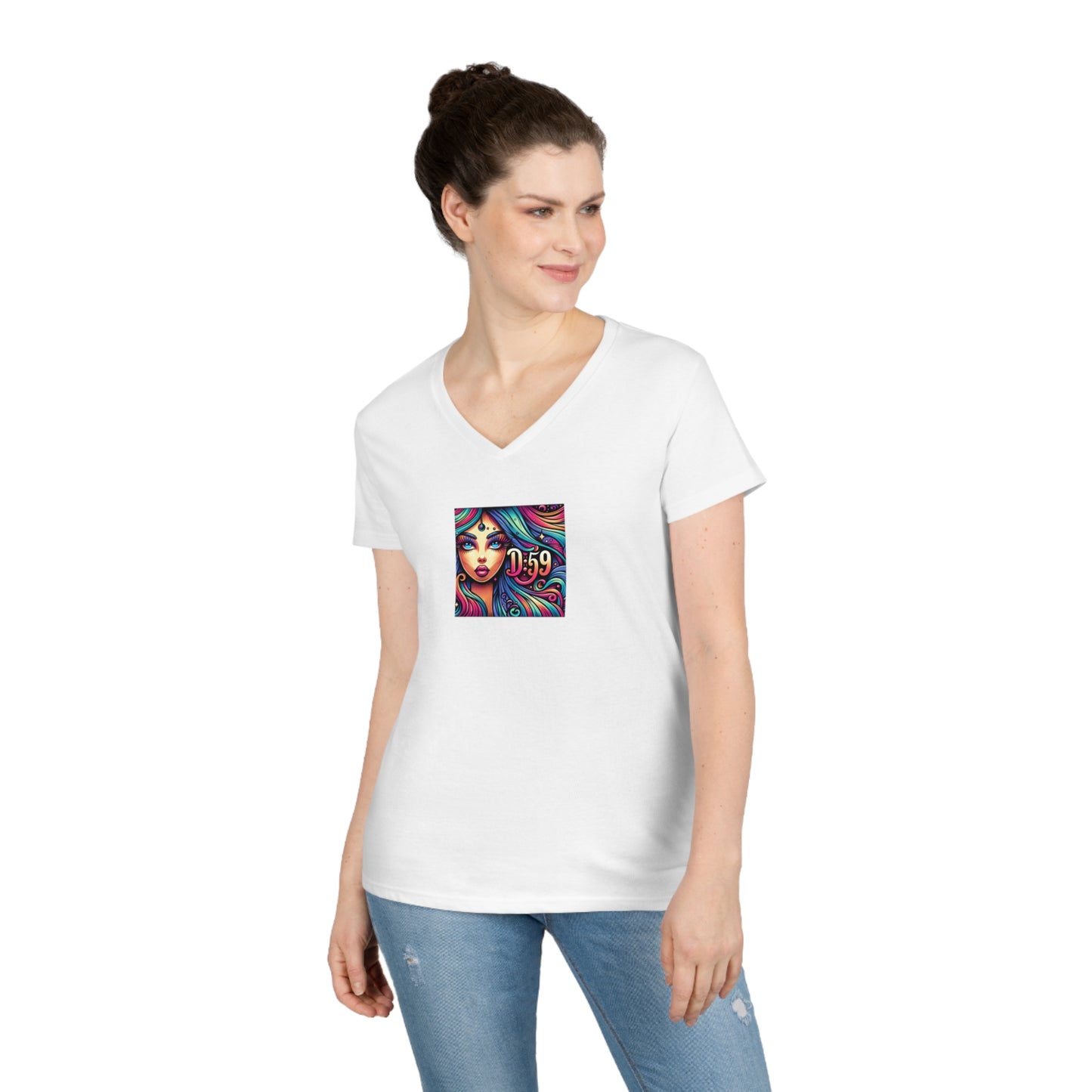 Ladies' V-Neck T-Shirt
