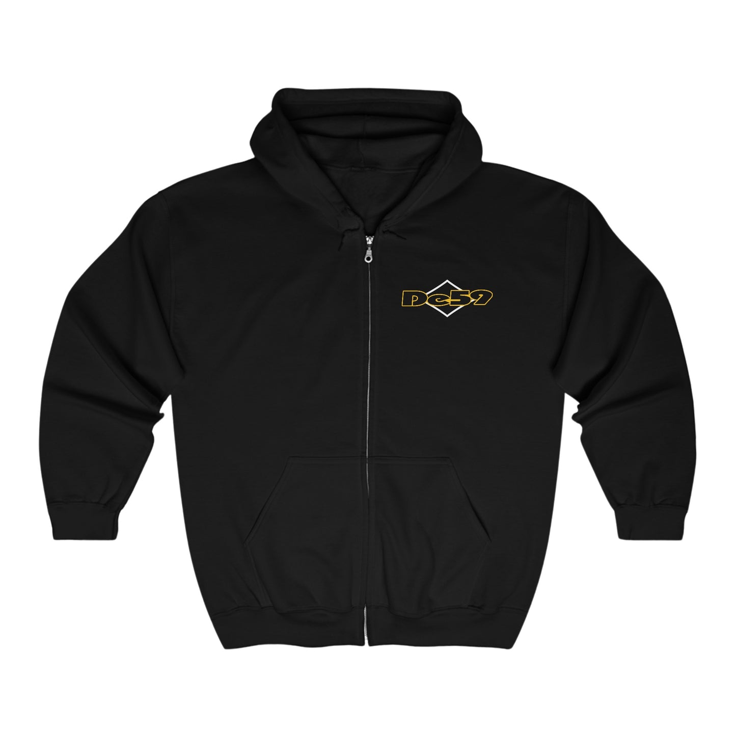 Diamond Classic Full Zip Hoodie Sweatshirt