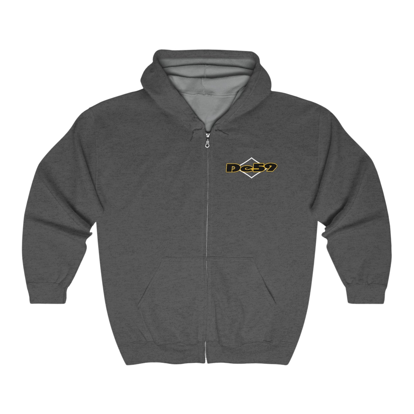 Diamond Classic Full Zip Hoodie Sweatshirt
