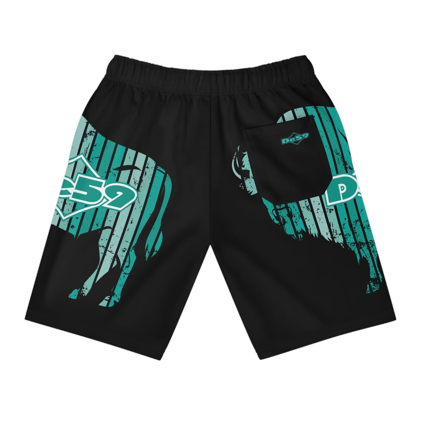 Athletic Shorts - De59 Wear the Buffalo Rome Design