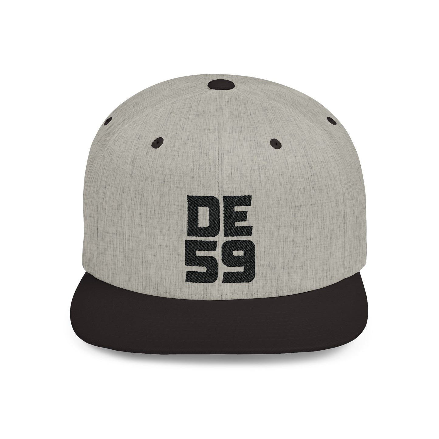stacked Flat Bill Snapback