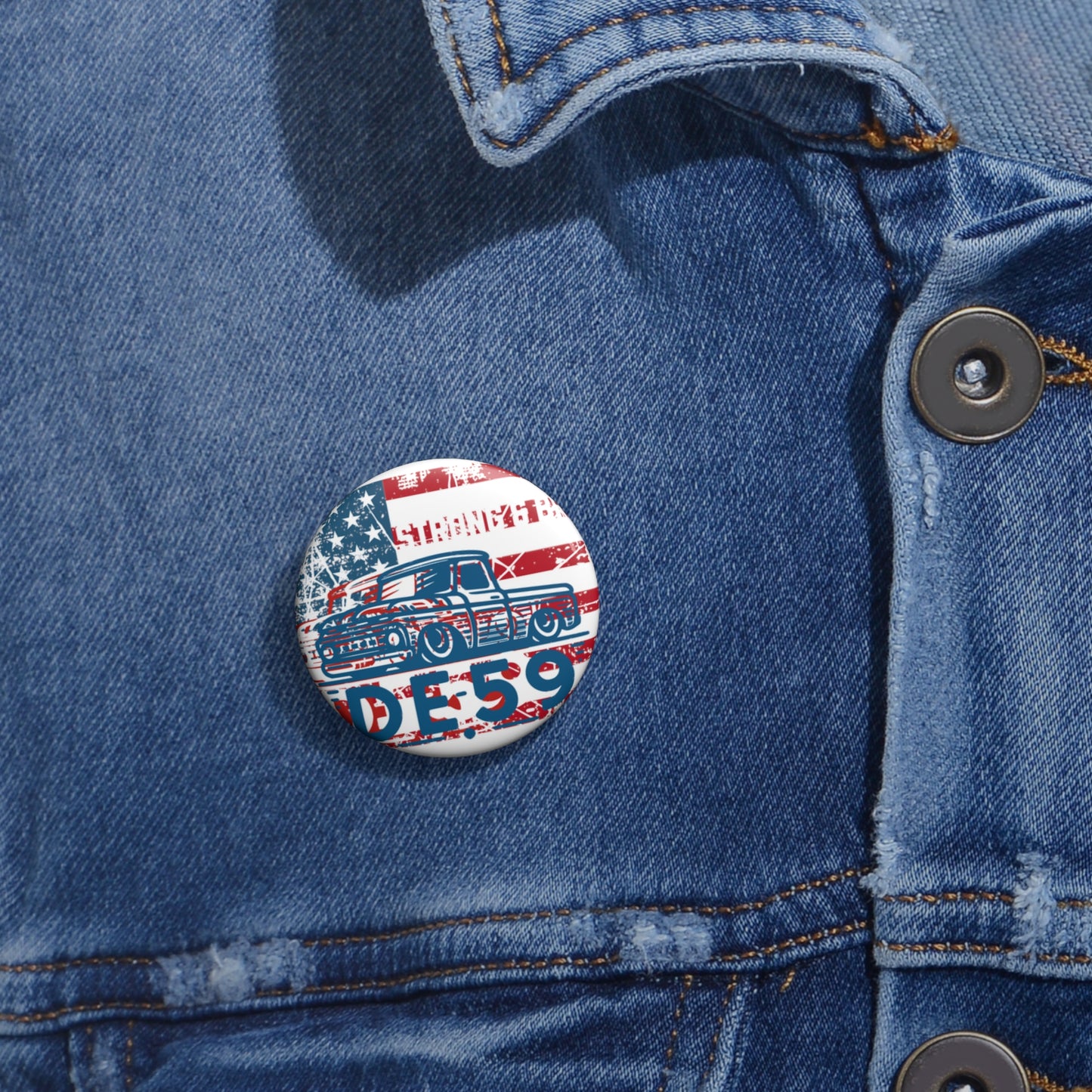 strong&brave Pin Buttons