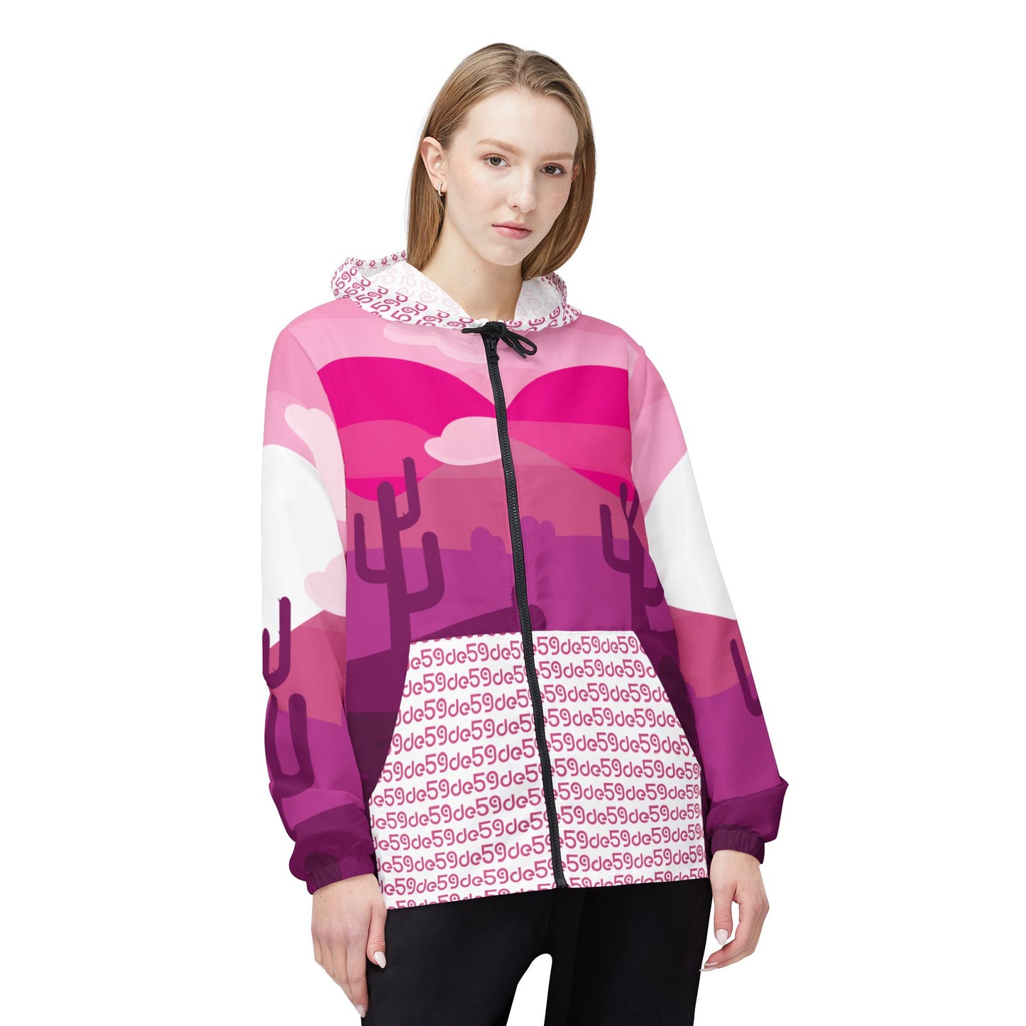 desert rose Windbreaker
