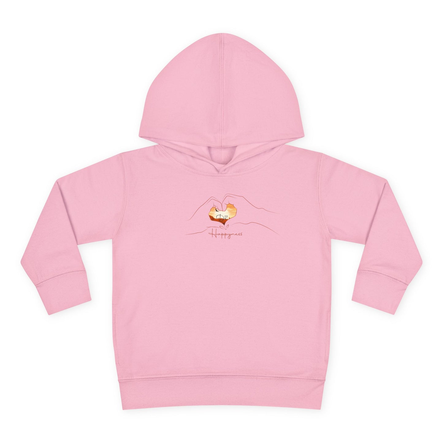 Toddler Fleece Hoodie - Cozy Mountain Adventure Design