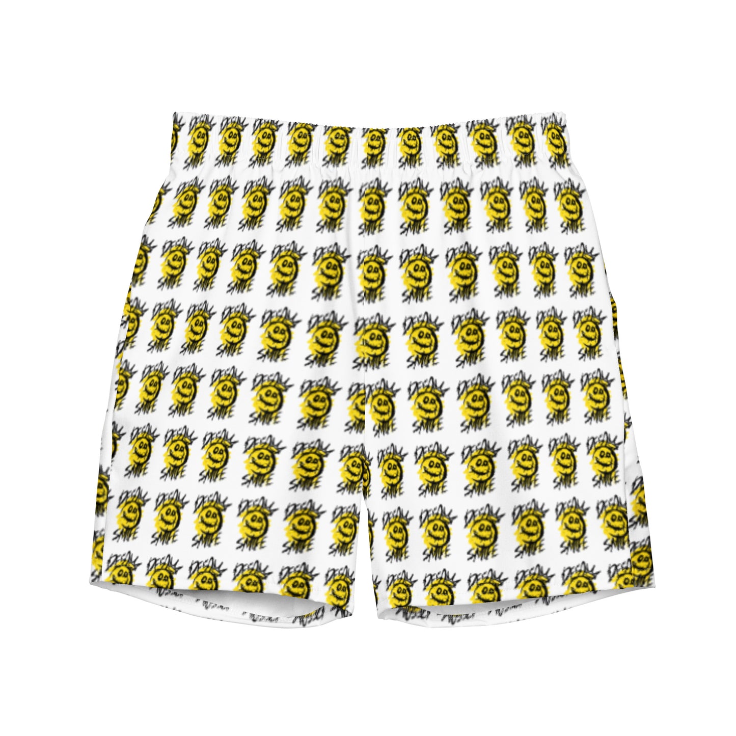 All-Over Print Recycled Swim Trunks