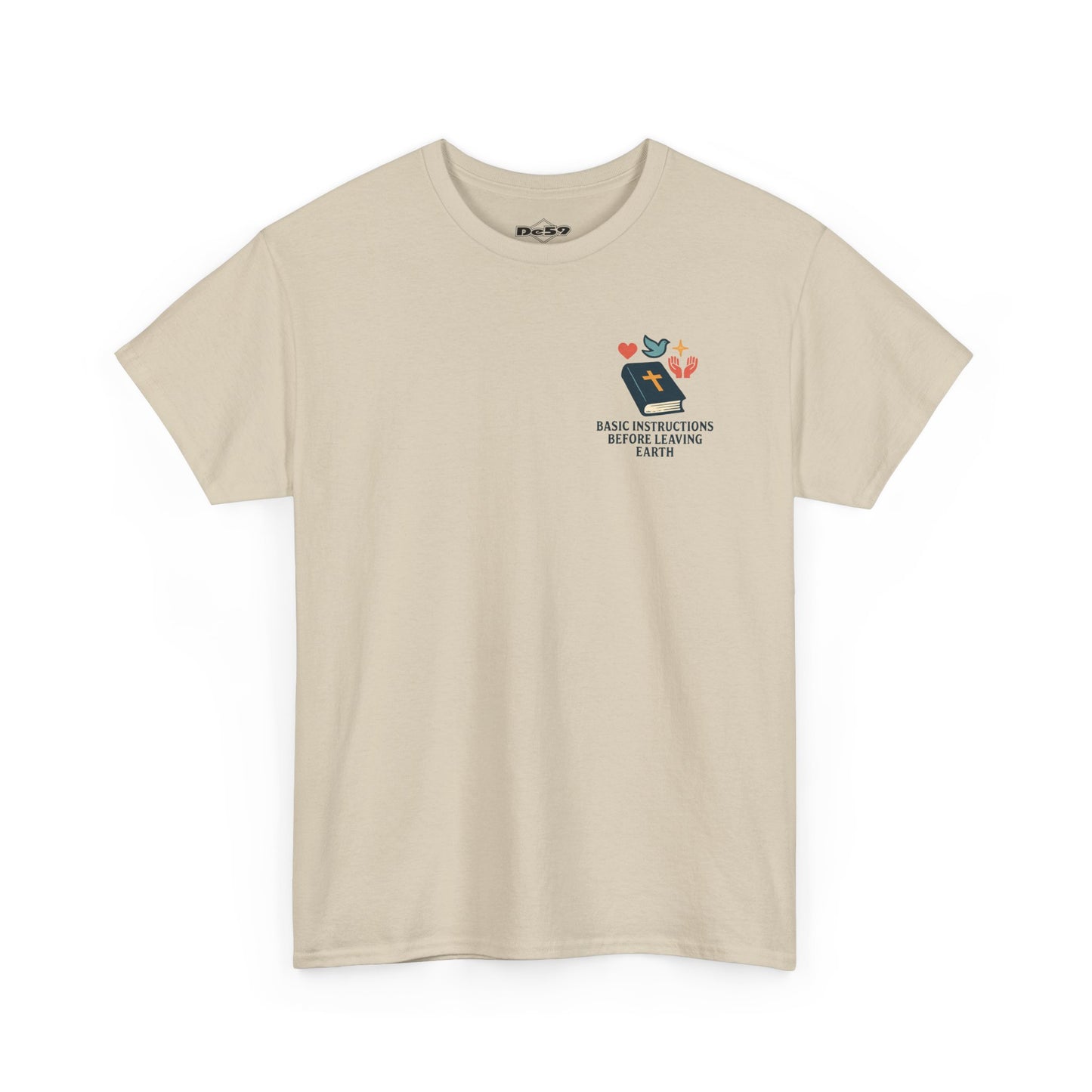 T‑Shirt — "Basic Instructions Before Leaving Earth" Graphic Tee