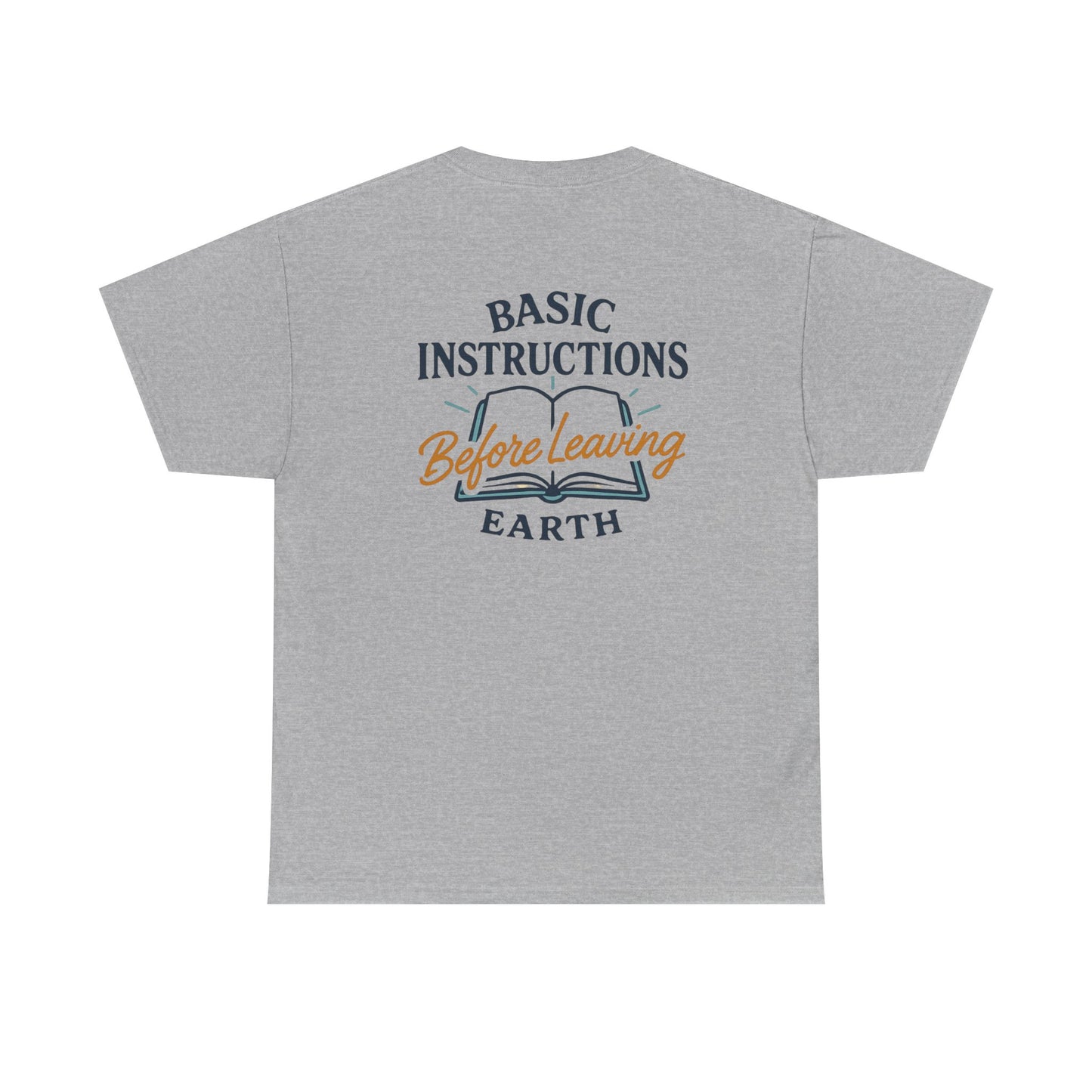 T‑Shirt — "Basic Instructions Before Leaving Earth" Graphic Tee