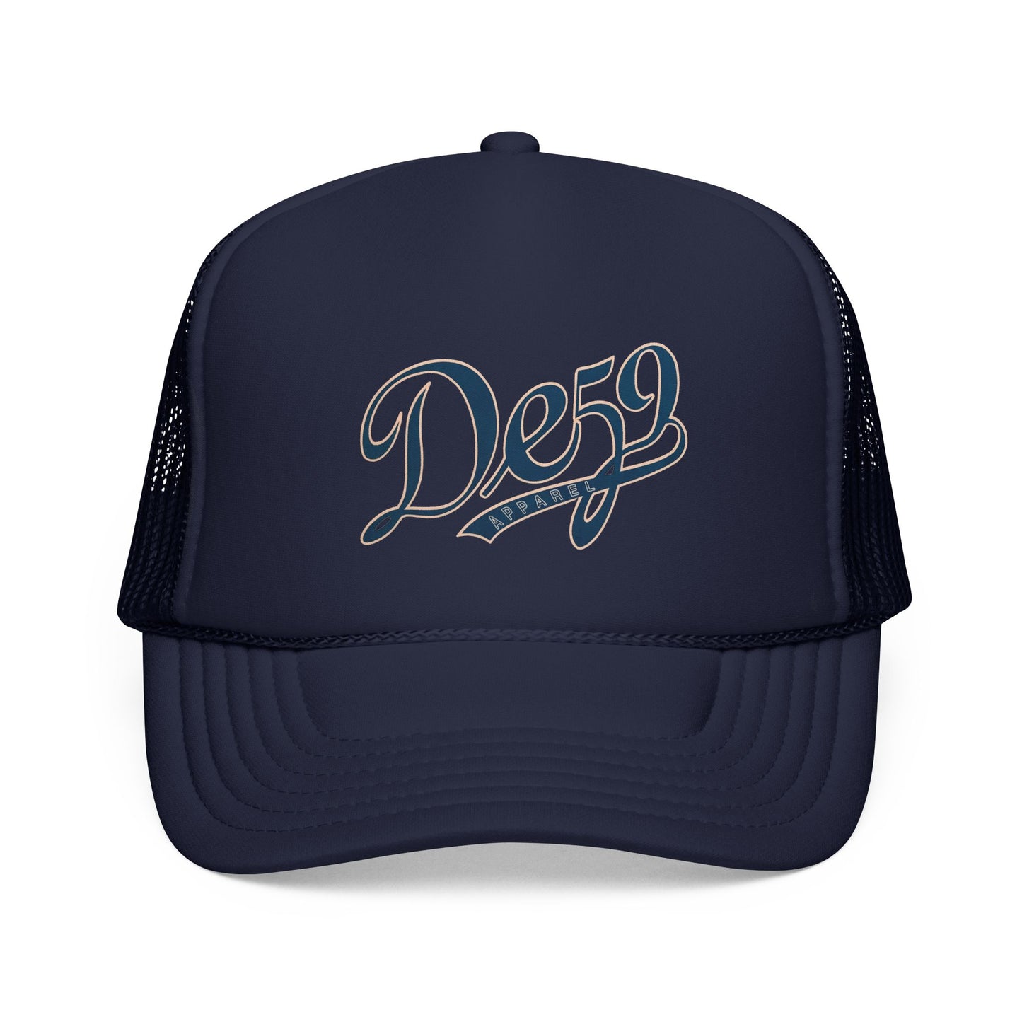 Stylish Embroidered Trucker Cap - Casual Headwear for Everyday Adventures