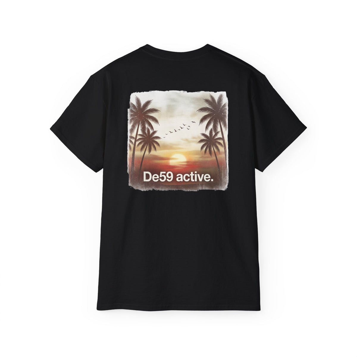 Sunset"De59 active." Text