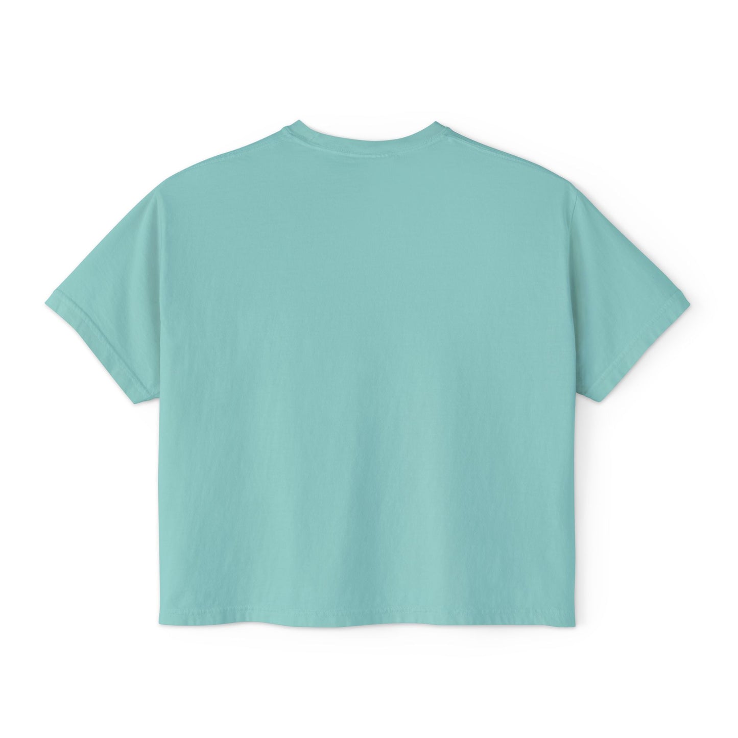 Retro Stripe Boxy Tee — Women's Vintage-Inspired Crop T-Shirt