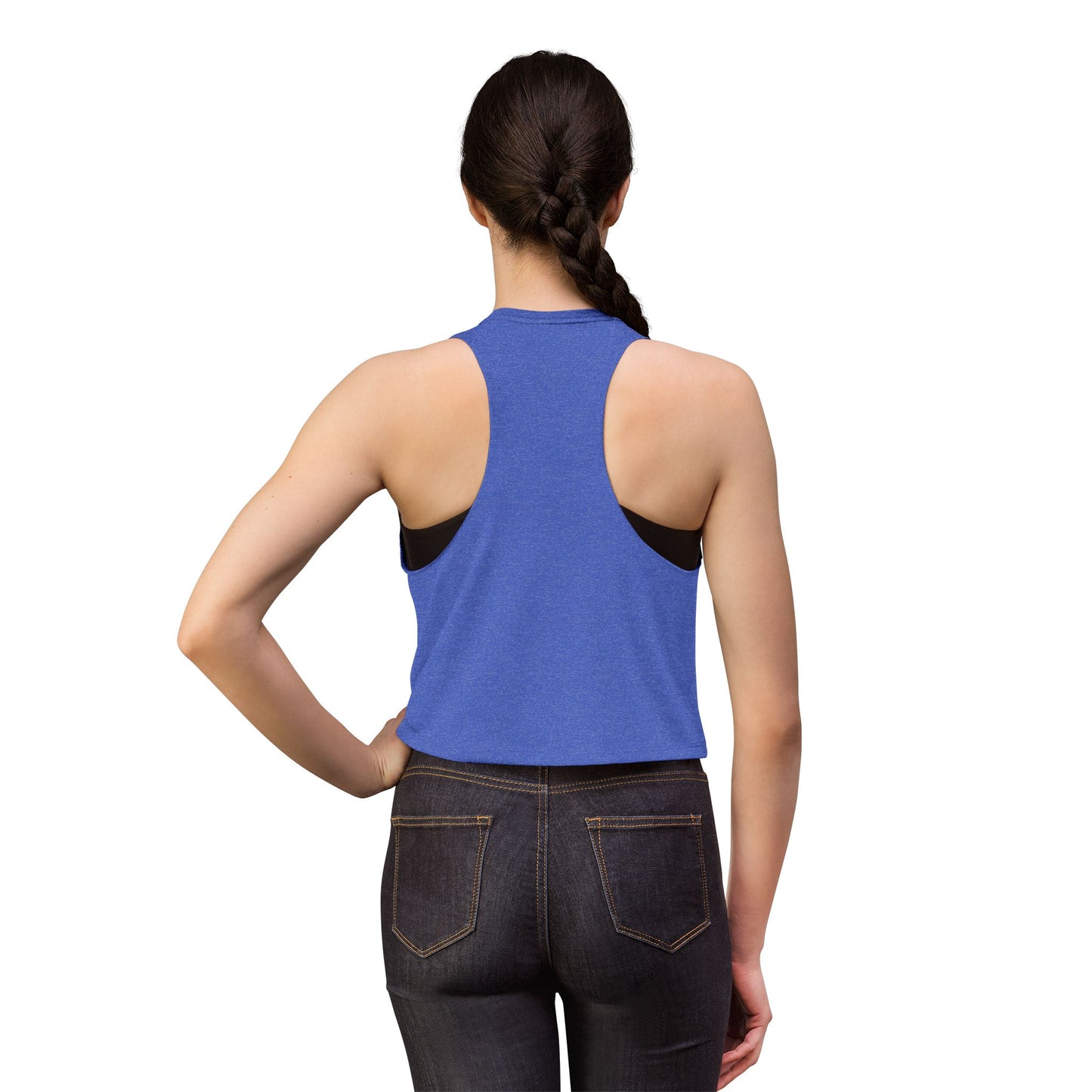 Pastel Bull Skull Crop Top — Women's Boho Western