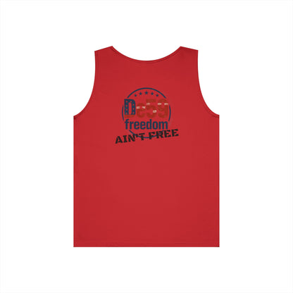 De59 FREEDOM  AIN'T FREE Tank — Patriotic USA