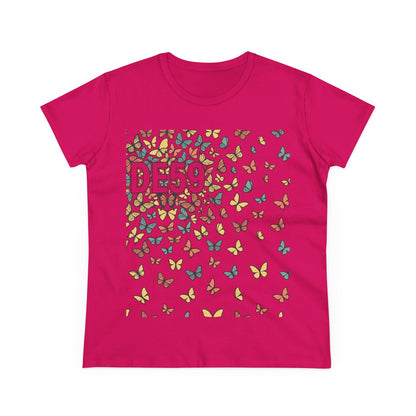 Butterfly Scatter Tee — DE59 Graphic Women's T-Shirt
