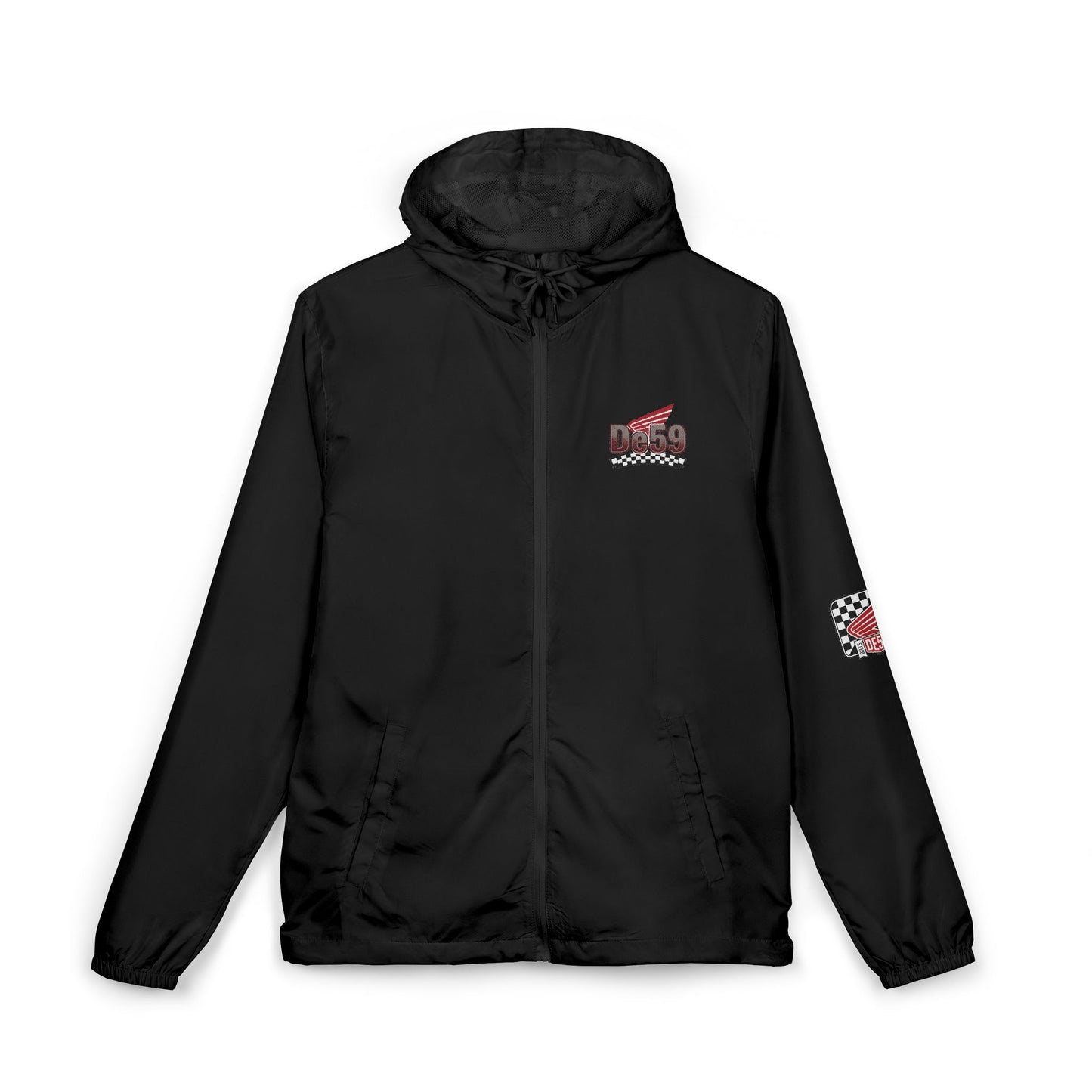 Windbreaker Jacket — De59 Racing Checkered