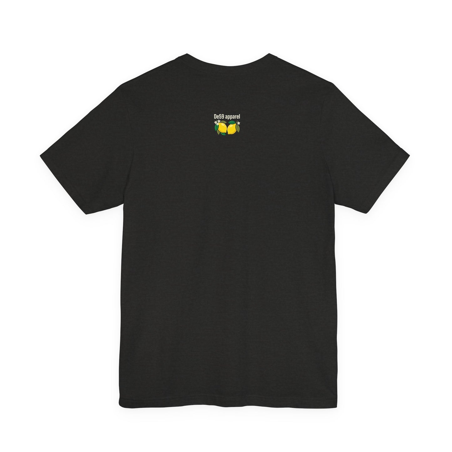 Lemon Blossom Tee — 'De59' Floral Graphic T-Shirt