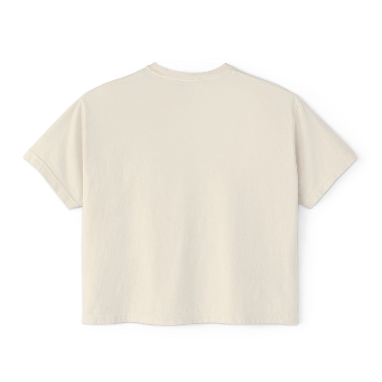 Retro Stripe Boxy Tee — Women's Vintage-Inspired Crop T-Shirt