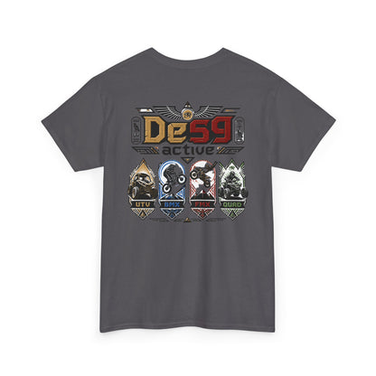 "De59 Active" Outdoor Sport Pocket & Back Print