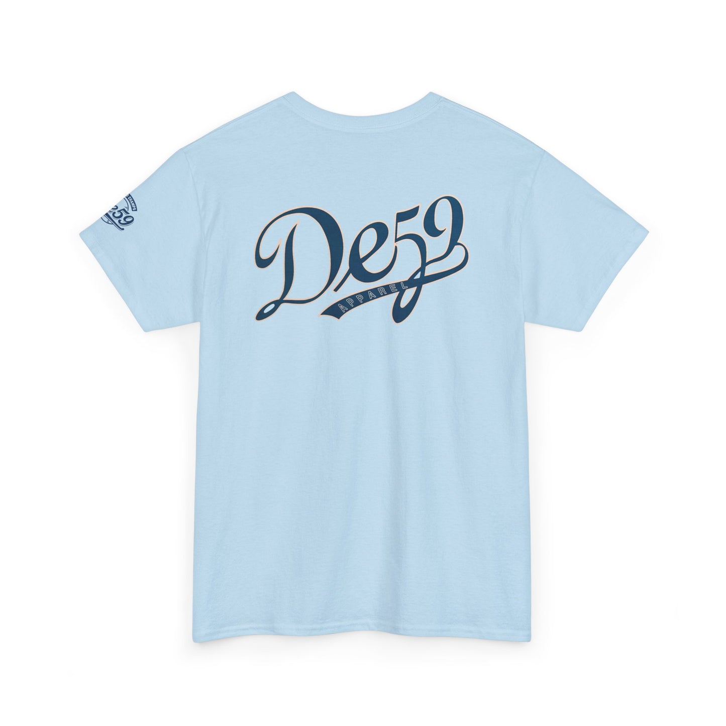 De59 Unisex Heavy Cotton Tee - Stylish and Comfortable Casual Wear
