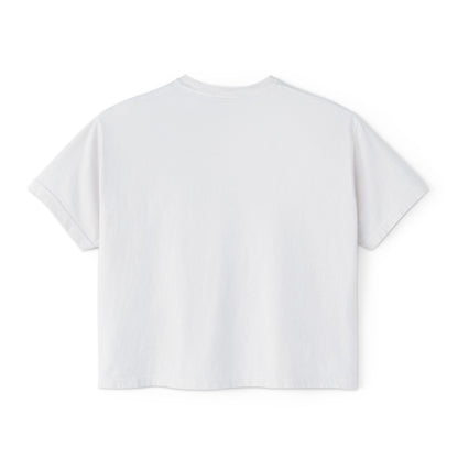 Women's Boxy Tee — 'De59  HIBISCUS  LOVE