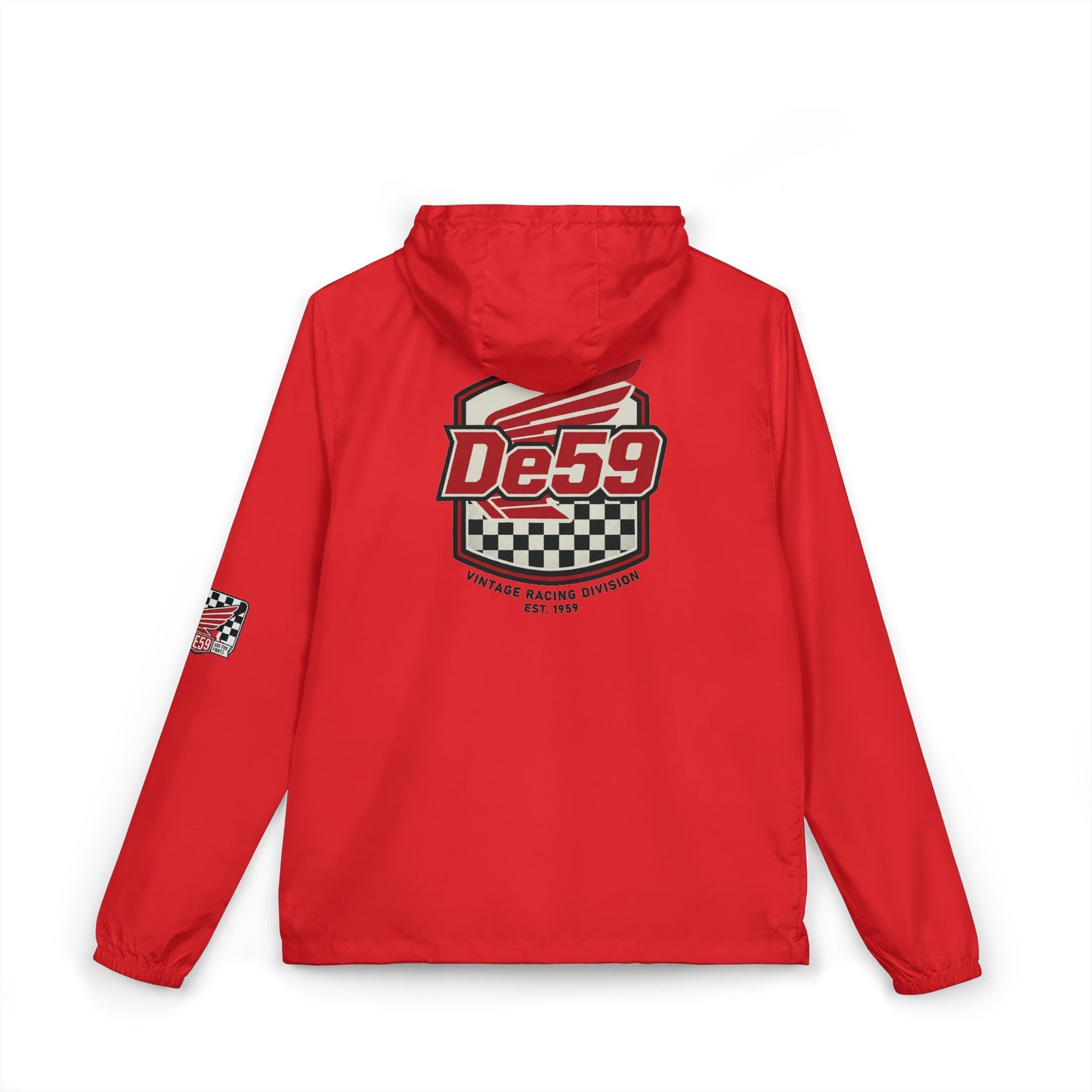 Windbreaker Jacket — De59 Racing Checkered