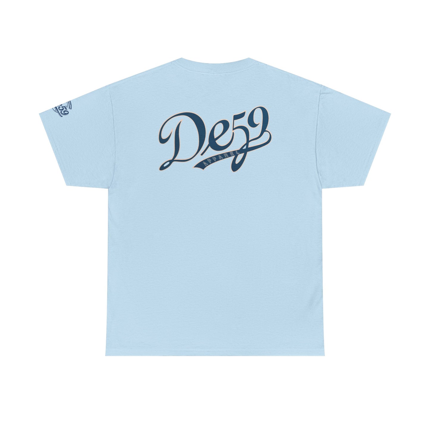 De59 Unisex Heavy Cotton Tee - Stylish and Comfortable Casual Wear