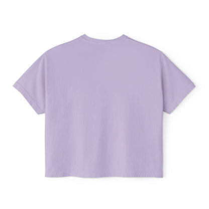 Women's Boxy Tee — 'De59  HIBISCUS  LOVE