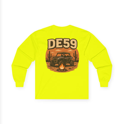 DE59 Desert Off‑Road Long Sleeve Tee — Camping & Jeep Adventure Shirt