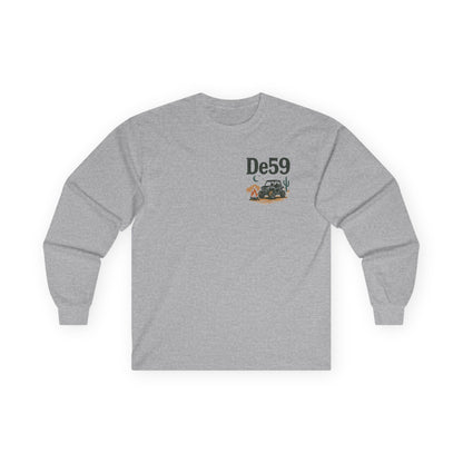 DE59 Desert Off‑Road Long Sleeve Tee — Camping & Jeep Adventure Shirt