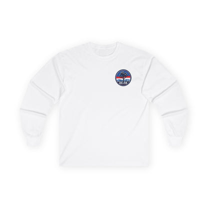 Unisex Retro-Inspired Long Sleeve Tee - Vintage Vibes, America Spirit, Wear, Gift for Friends