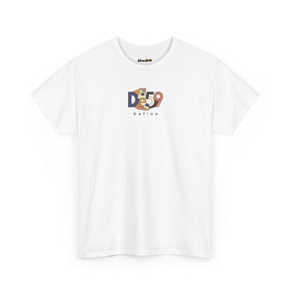 DE59 Abstract Geometric Retro Graphic T-Shirt