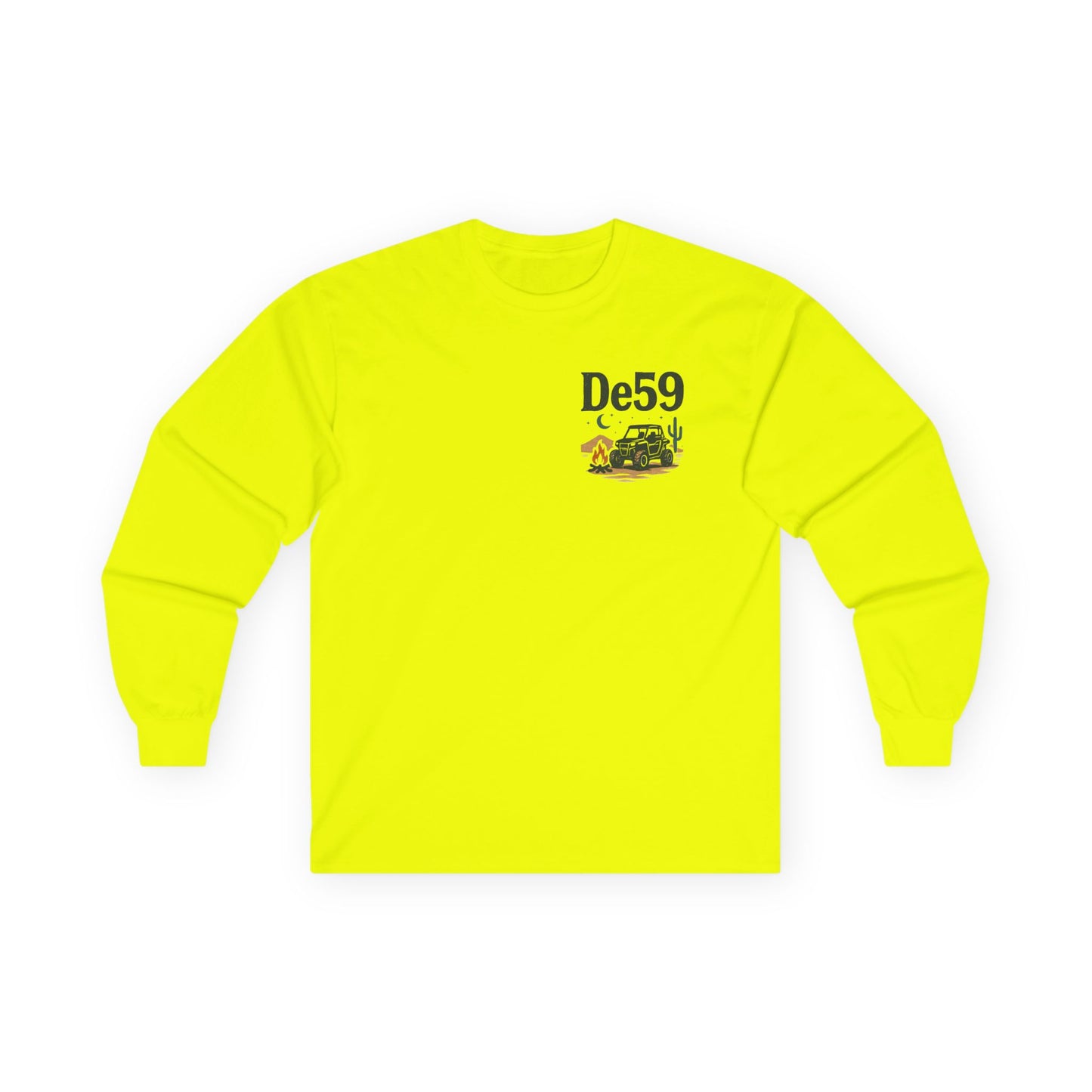 DE59 Desert Off‑Road Long Sleeve Tee — Camping & Jeep Adventure Shirt