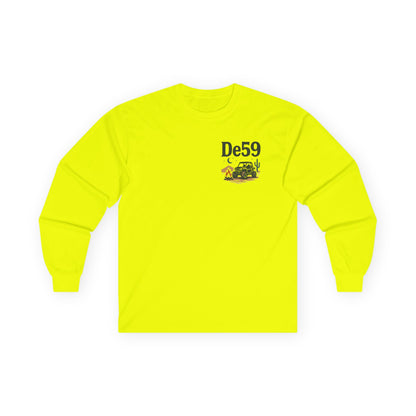 DE59 Desert Off‑Road Long Sleeve Tee — Camping & Jeep Adventure Shirt