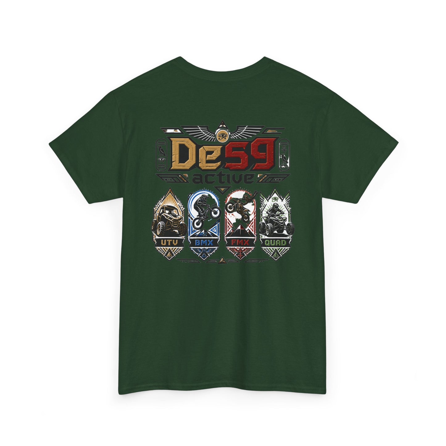 "De59 Active" Outdoor Sport Pocket & Back Print