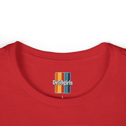 Retro Sunset Stripes with Hibiscus "Da-59"
