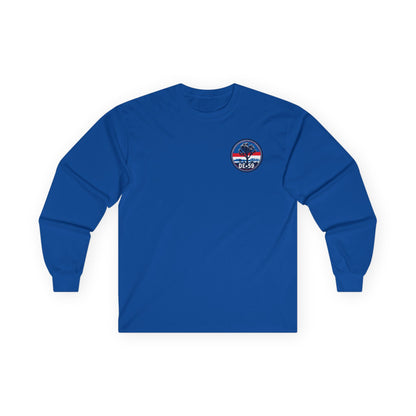 Unisex Retro-Inspired Long Sleeve Tee - Vintage Vibes, America Spirit, Wear, Gift for Friends