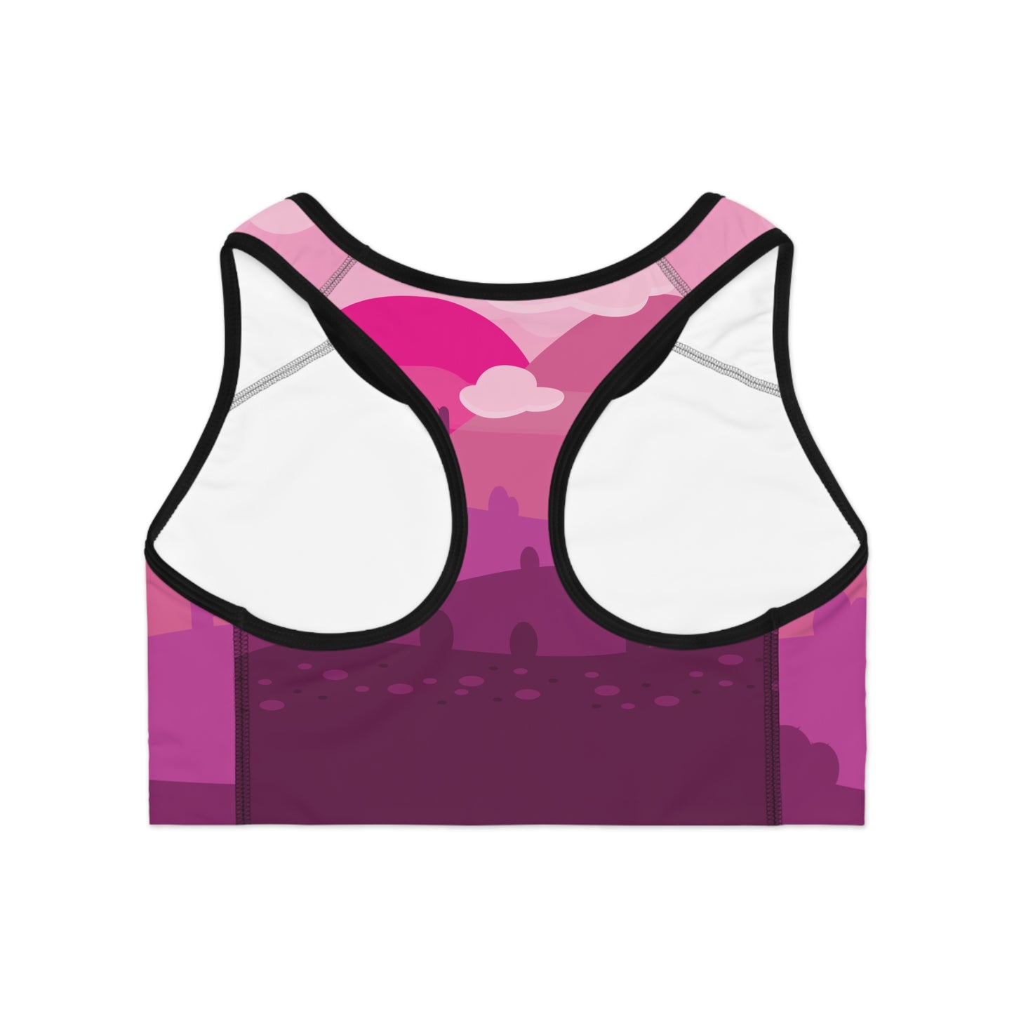 desert rose Sports Bra (AOP)