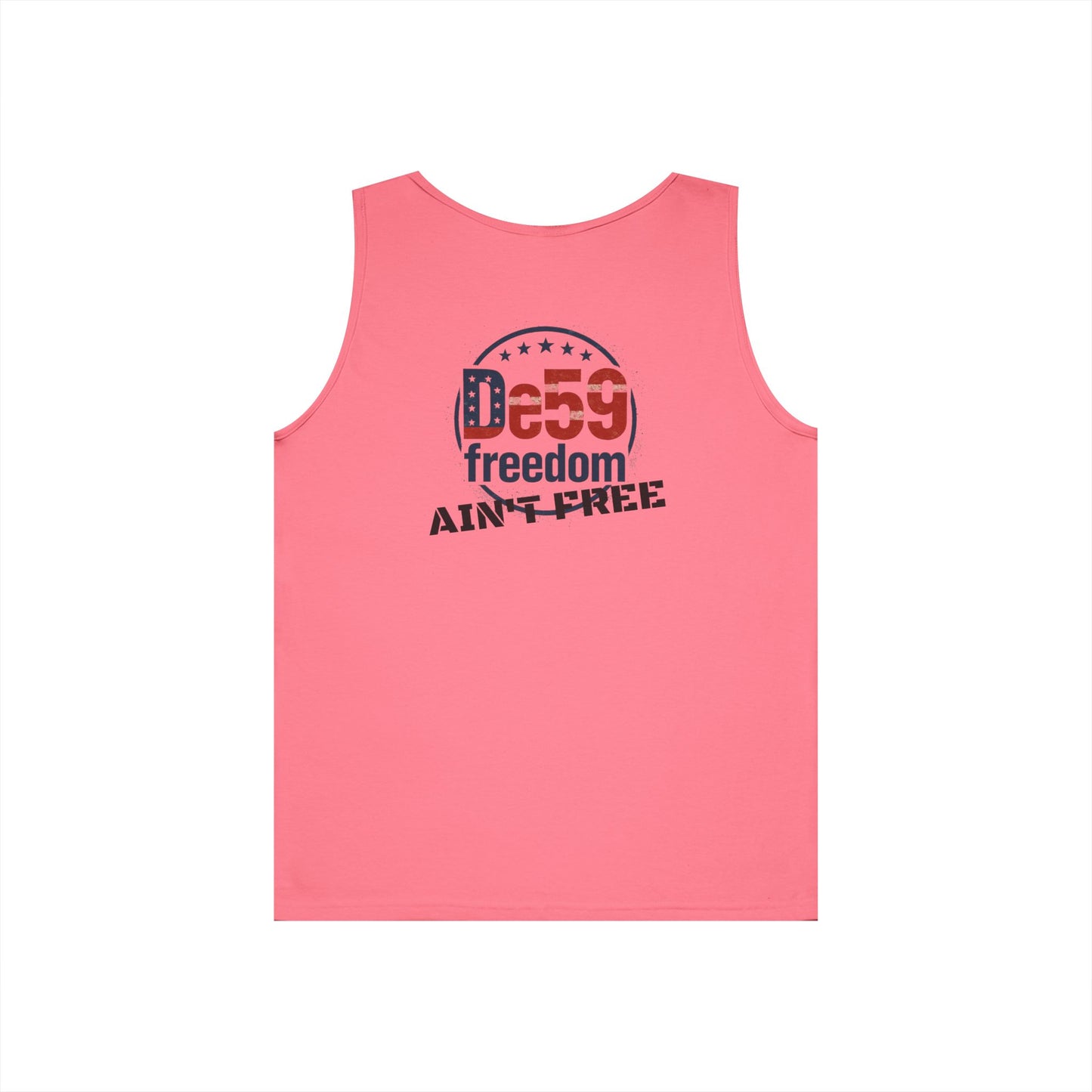 De59 FREEDOM  AIN'T FREE Tank — Patriotic USA
