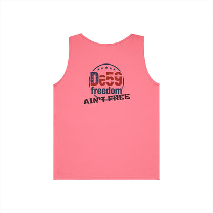 De59 FREEDOM  AIN'T FREE Tank — Patriotic USA