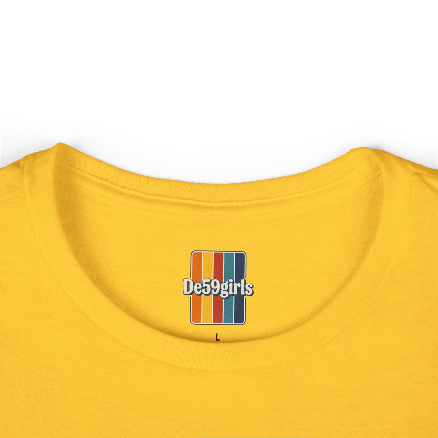 Retro Sunset Stripes with Hibiscus "Da-59"