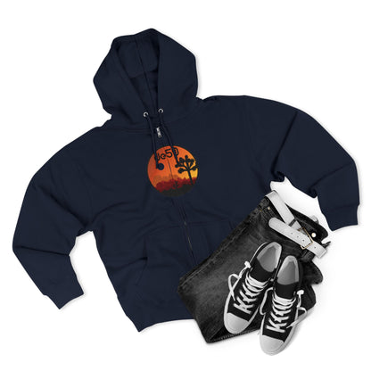 Joshua Unisex Zip Hoodie