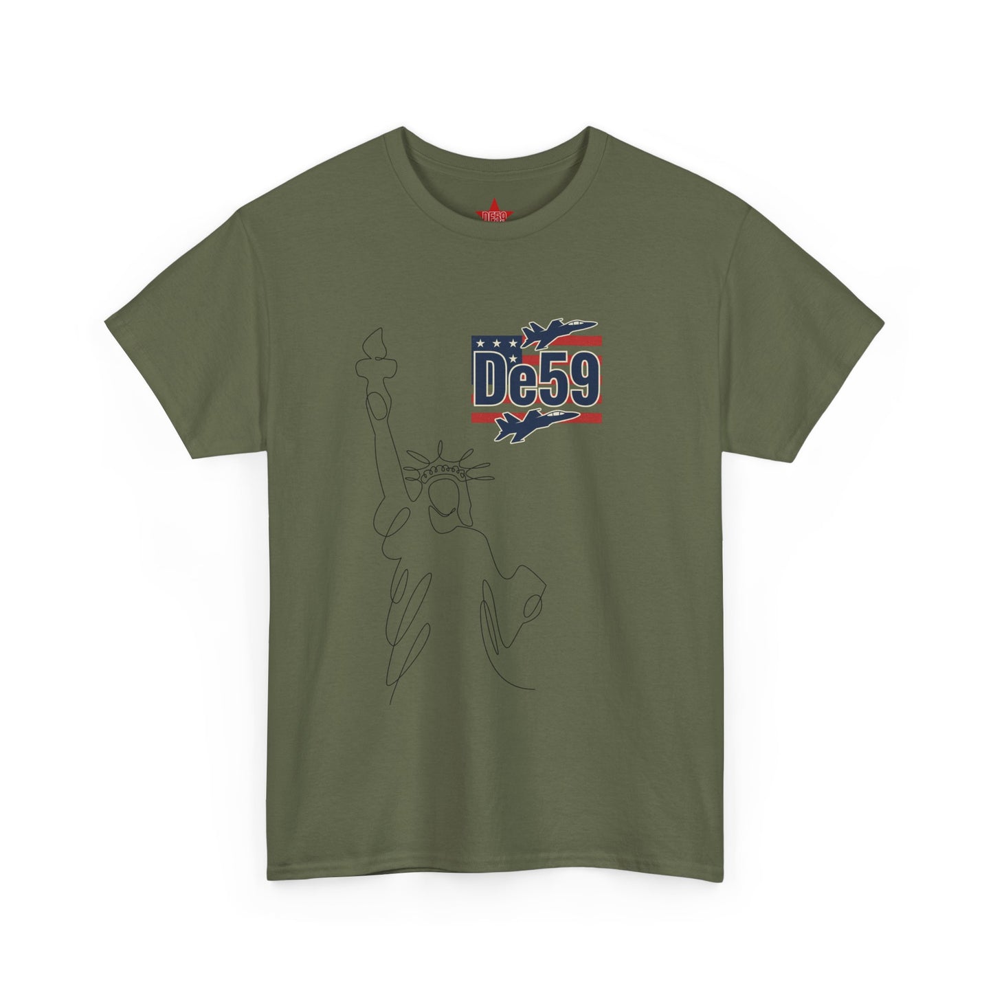 Define Freedom Patriotic USA Statue of Liberty Tee