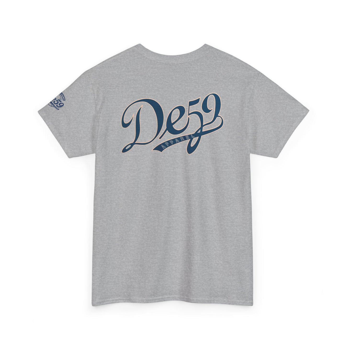 De59 Unisex Heavy Cotton Tee - Stylish and Comfortable Casual Wear