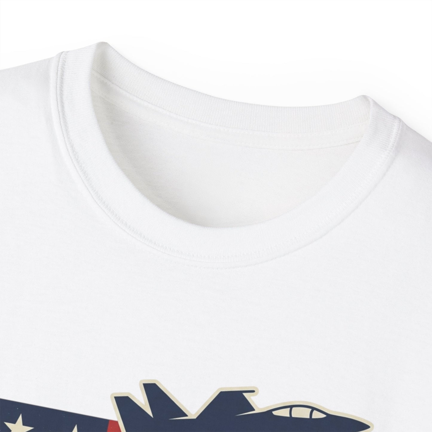 De59 Jet Fighter Tee — American Flag Military Aviation T‑Shirt