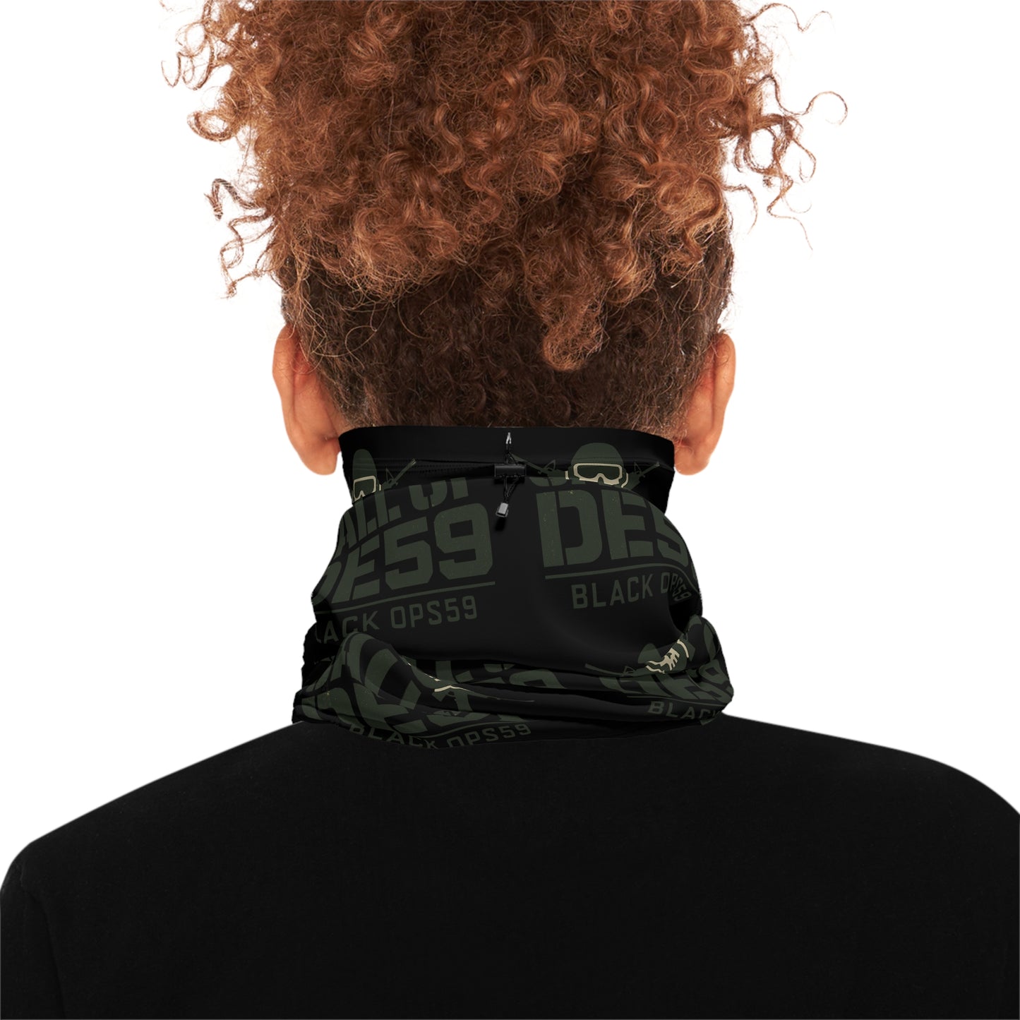 USA COD-Winter Neck Gaiter With Drawstring