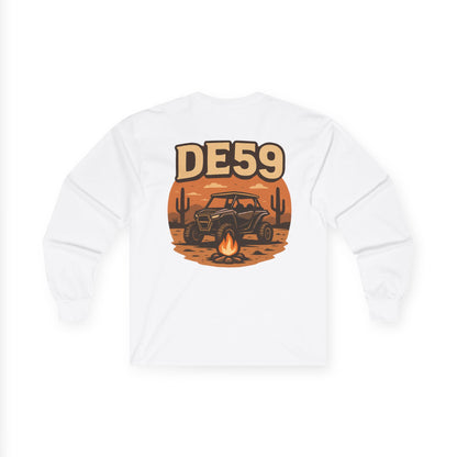 DE59 Desert Off‑Road Long Sleeve Tee — Camping & Jeep Adventure Shirt