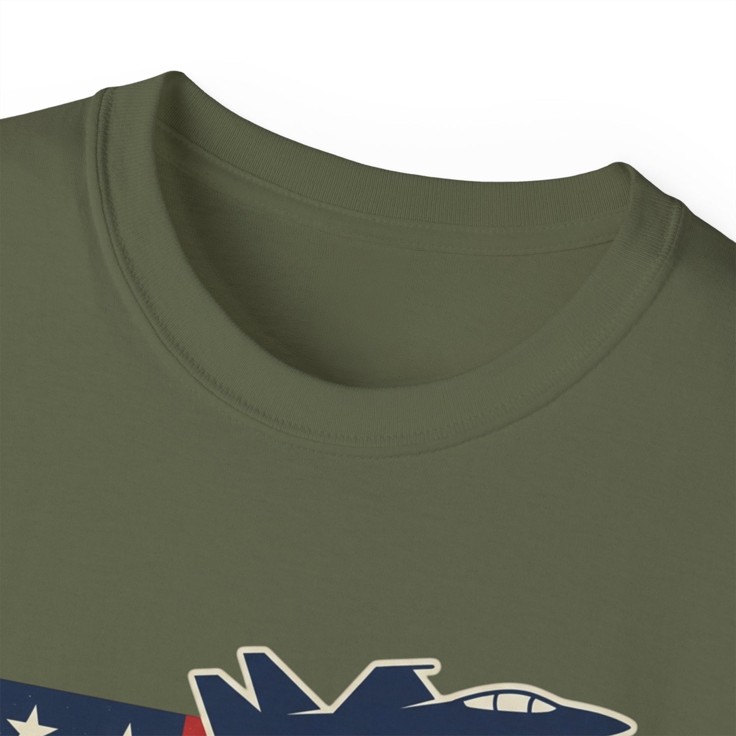 De59 Jet Fighter Tee — American Flag Military Aviation T‑Shirt