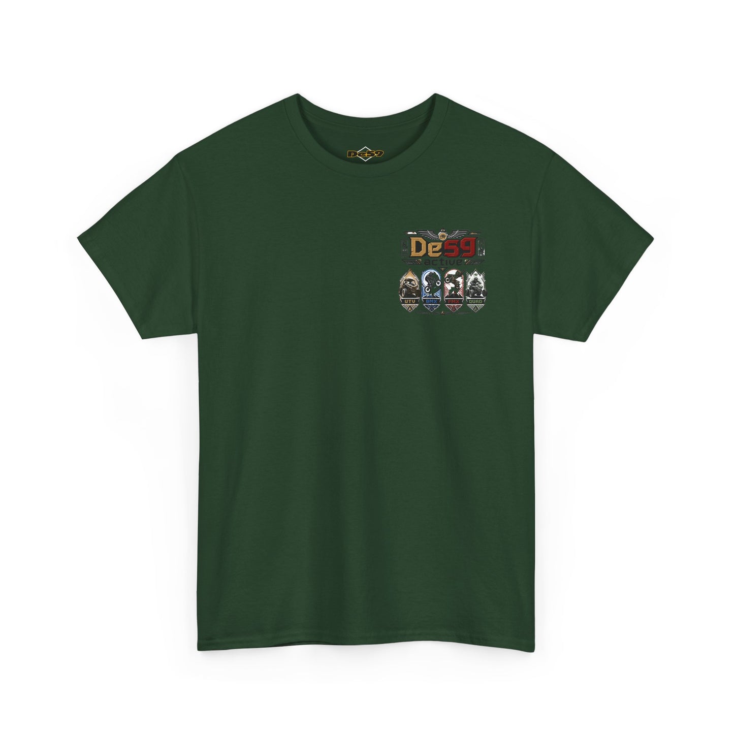 "De59 Active" Outdoor Sport Pocket & Back Print