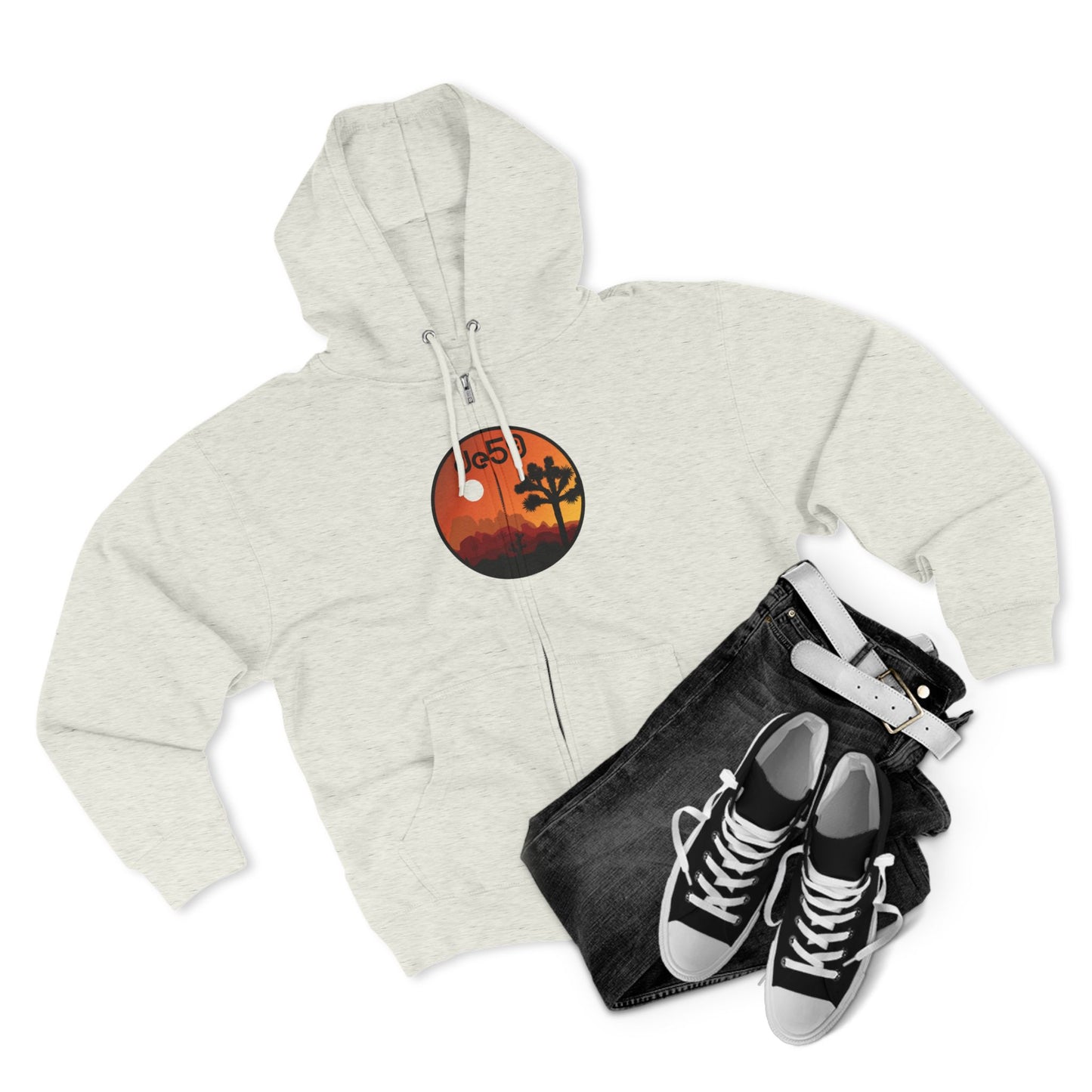 Joshua Unisex Zip Hoodie